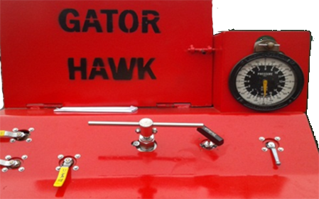 Manómetro de Presión Hidráulica en Unidad de Prueba